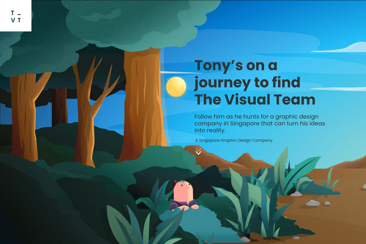 The Visual Team website preview